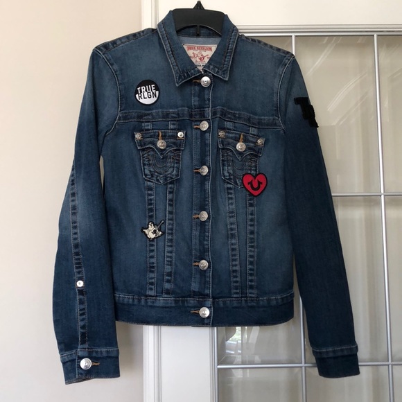 True Religion Trucker Denim Jean Jacket - Picture 1 of 8